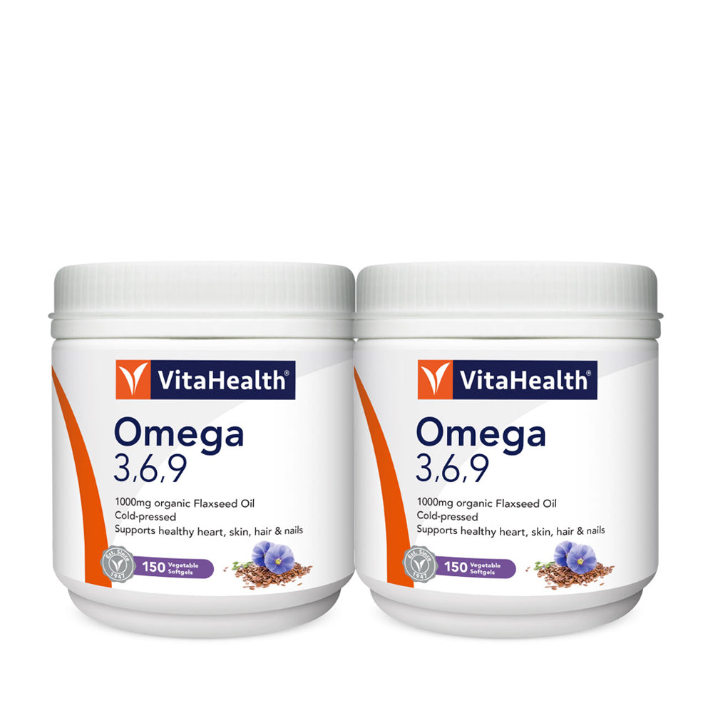 VitaHealth Omega 3 6 9 150 Vegetable Softgels Twin Pack OG Singapore vitahealth-omega-3-6-9-150-vegetable-softgels-twin-pack-og-singapore