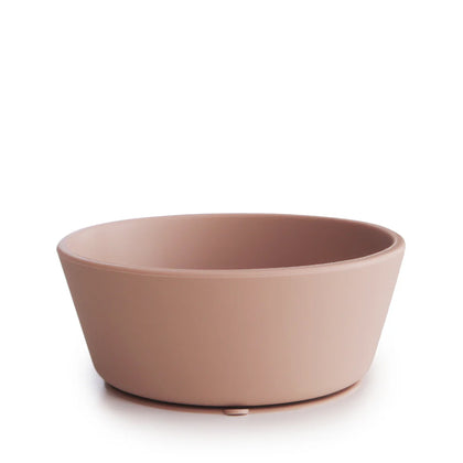 mushie Silicone Suction Bowl - Blush