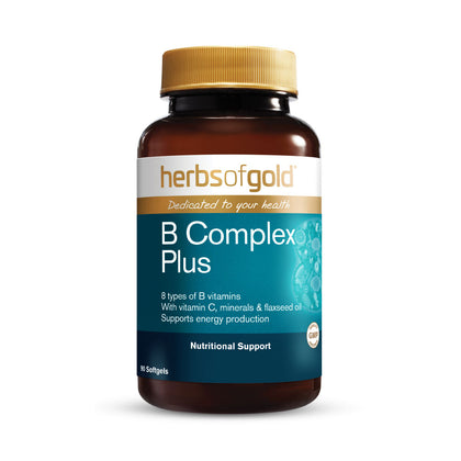 Herbs of Gold B Complex Plus 90 Softgels