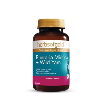 Herbs of Gold Pueraria Mirifica + Wild Yam 90 Tablets