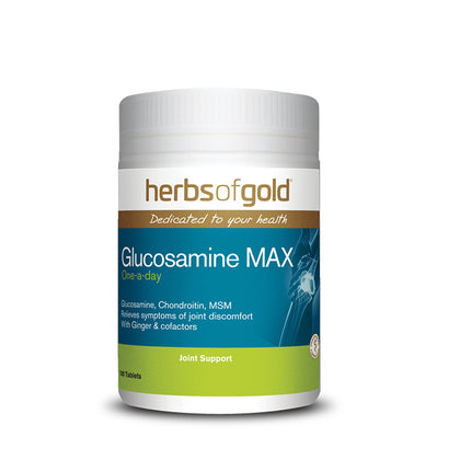 Herbs of Gold Glucosamine MAX One-a-day (100 Tablets)