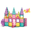 MAGNA-TILES Castle DLX + microMAGS 48 Piece Set (242048CA)