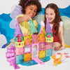 MAGNA-TILES Castle DLX + microMAGS 48 Piece Set (242048CA)