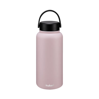 Kukeri 1000ml Double Wall Vacuum Bottle - Pink