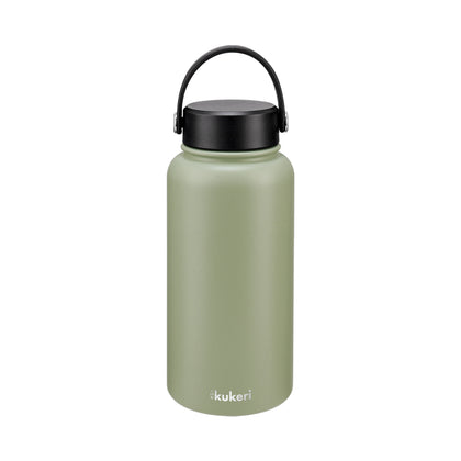 Kukeri 1000ml Double Wall Vacuum Bottle - Sage
