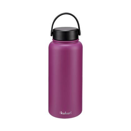 Kukeri 1000ml Double Wall Vacuum Bottle - Fuchsia