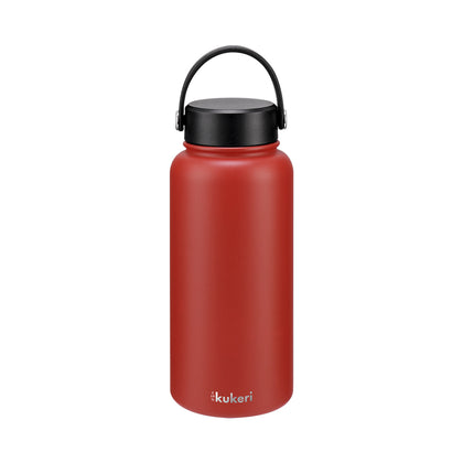 Kukeri 1000ml Double Wall Vacuum Bottle - Rust