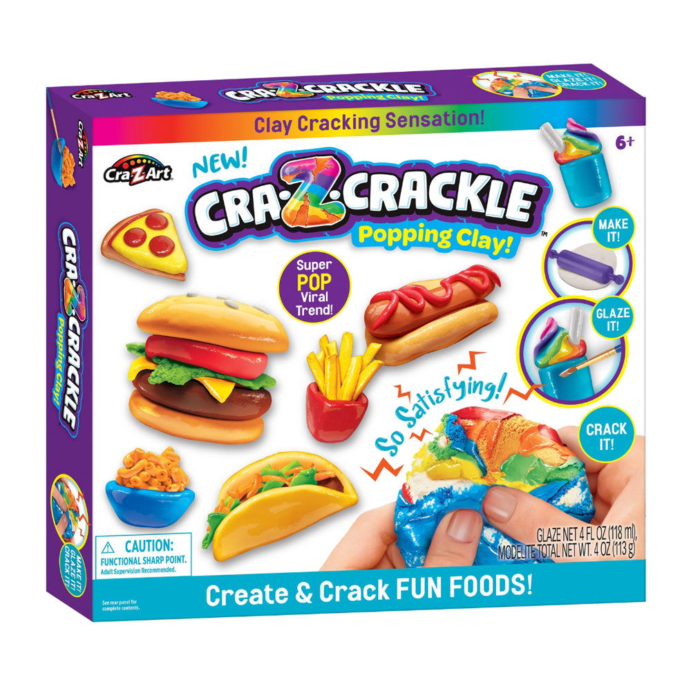 Cra-Z-Art Cra-Z-Crackle Create & Crack Fun Foods (25092)