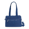 Laselle Lightweight Tote with Detachable Long Strap - Navy