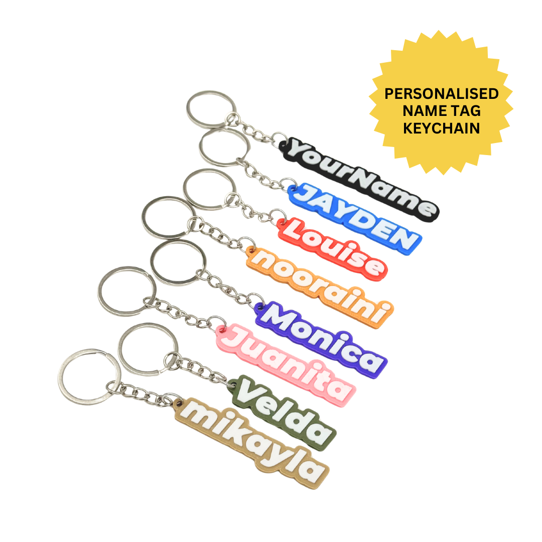 [Online Exclusive] Gyfts & Co Personalised 3D Name Tag Keychain – OG ...