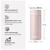 Kukeri 200ml Vacuum Insulated Handy Bottle - Stone Blue