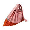 [ONLINE EXCLUSIVE] Stone Lodge Knitted Pleated Shoulder Bag (Contrast in Pink & Orange)