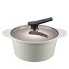 HAPPYCALL ONDE IH 24cm High Stockpot + SONORA IH 24cm Ceranix-Pro Frying Pan