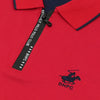 Beverly Hills Polo Club Knit Polo Tee - Red (3290)