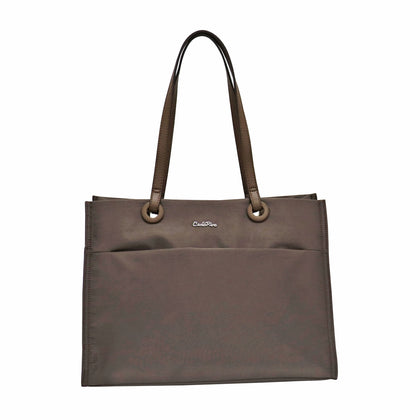 Carlo Rino Lightweight Shopper - Brown