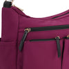 Carlo Rino Lightweight Crossbody Bag - Maroon