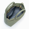 Castello Nappa Leather Tote cum Shoulder Bag - Sage Olive (3576)