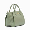 Castello Nappa Leather Tote cum Shoulder Bag - Sage Olive (3702)