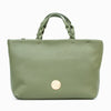 Castello Nappa Leather Tote cum Shoulder Bag - Evergreen (3708)