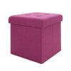 [ONLINE EXCLUSIVE SG60 Special] Smart Living Foldable Storage Ottoman (Bundle of 2)