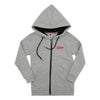 Lee Cooper French Terry Hoodie Jacket - Grey