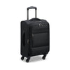 [11.11 Amazing Bundle Deal] Delsey Paris 3-Piece Set Securitech Vanguard Softside Spinner Luggage - Black