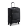 [11.11 Amazing Bundle Deal] Delsey Paris 3-Piece Set Securitech Vanguard Softside Spinner Luggage - Black