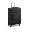 [11.11 Amazing Bundle Deal] Delsey Paris 3-Piece Set Securitech Vanguard Softside Spinner Luggage - Black