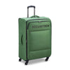 [11.11 Amazing Bundle Deal] Delsey Paris 3-Piece Set Securitech Vanguard Softside Spinner Luggage - Green