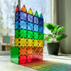 MAGNA-TILES Classic Clear Colors 100 Piece Set (4300)