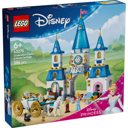 LEGO Disney Princess: Cinderella's Castle & Horse Carriage (43275)