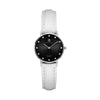 Black By Blue Brave Diamond in the Hand 26mm Watch - White Leather