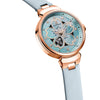 Black By Blue Brave Cherry Blossom Blue Mother of Pearl Dial Sakura Petal Hand