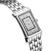Black By Blue Brave Monica White Guilloche Dial Genuine Diamonds Silver Bracelet Watch - White