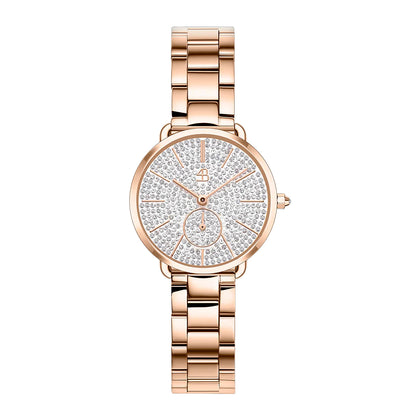 Black By Blue Brave Lucky Star Bracelet Watch - White