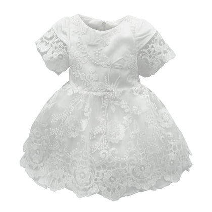 Rodolia Embroidery Party Dress - White (5006-24)