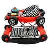 Lucky Baby Racer Plus 2 in 1 Baby Walker/Rocker - Black