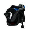 Lucky Baby Seyftee Isofix 360 Degree Safety Car Seat (Black) + FREE Lucky Baby Zigzag Clip on Activity Wheel (508022)