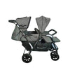 LUCKY BABY City Dou™ Plus Twin Stroller - Dark Grey