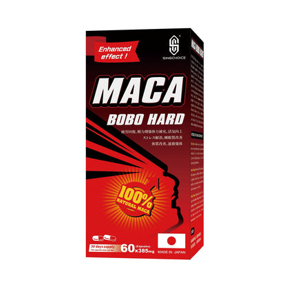 SINGCHOICE Maca Bobo Hard 60 Capsules