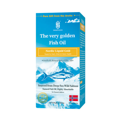 SINGCHOICE The Very Golden Fish Oil 60 Capsules