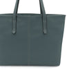 SARRER Leather Shopper Bag - Blue