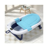 LUCKY BABY SALY™ Collapsible Bath Tub with Thermometer + Bath Support - Blue