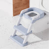 Lucky Baby Grow Up Potty Training Seat with Ladder - Blue