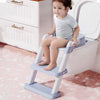 Lucky Baby Grow Up Potty Training Seat with Ladder - Blue
