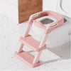 Lucky Baby Grow Up Potty Training Seat with Ladder - Pink