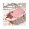 LUCKY BABY SALY™ Collapsible Bath Tub with Thermometer + Bath Support - Pink