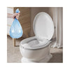 LUCKY BABY Mini Toilet Potty with Flash Sound PVC Seat - Grey