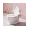 LUCKY BABY Mini Toilet Potty with Flash Sound PVC Seat - Pink