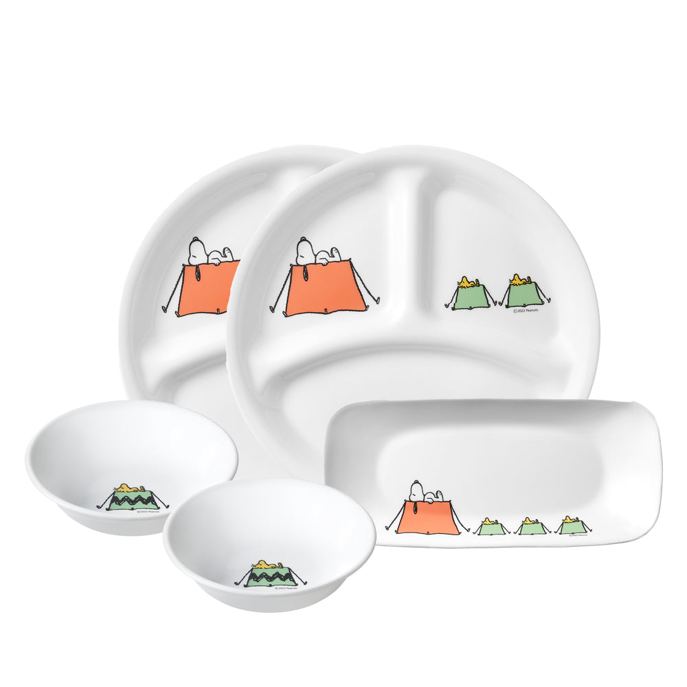 Corelle Dinnerware Sets Snoopy Corelle CORELLE 5pc Dinner Set